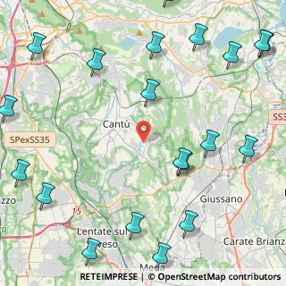Mappa Via Cartesio, 22063 Cantù CO, Italia (6.291)