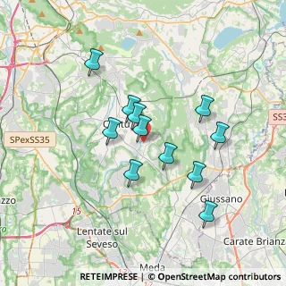 Mappa Via Cartesio, 22063 Cantù CO, Italia (3.01727)