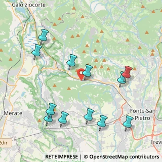 Mappa Via Convento, 24030 Pontida BG, Italia (4.66)