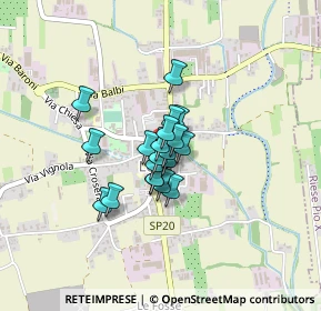 Mappa Piazza Marconi, 31037 Loria TV, Italia (0.2295)