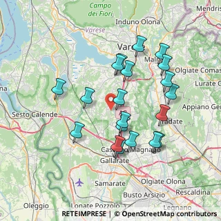 Mappa Della, 21040 Sumirago VA, Italia (7.015)
