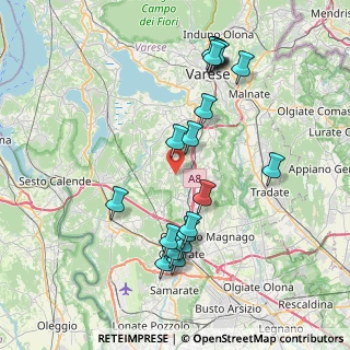 Mappa Della, 21040 Sumirago VA, Italia (8.222)