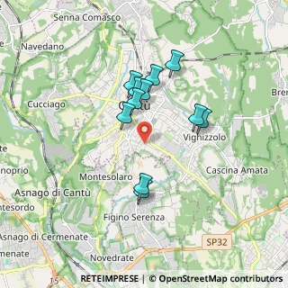 Mappa Via Torino, 22063 Cantù CO, Italia (1.41364)