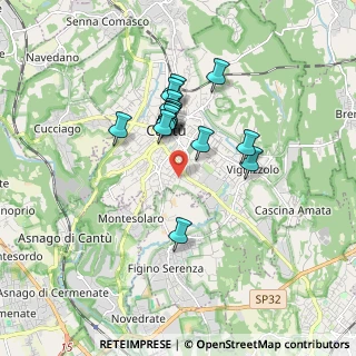 Mappa Via Torino, 22063 Cantù CO, Italia (1.34)