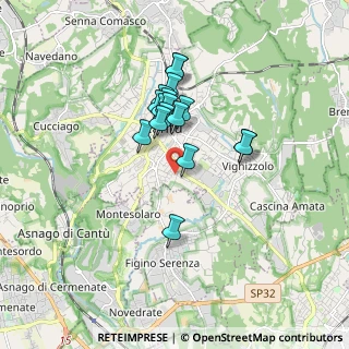 Mappa Via Torino, 22063 Cantù CO, Italia (1.33176)