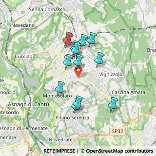 Mappa Via Torino, 22063 Cantù CO, Italia (1.50769)