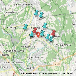 Mappa Via Torino, 22063 Cantù CO, Italia (1.26182)