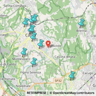 Mappa Via Pitagora, 22063 Cantù CO, Italia (2.33727)