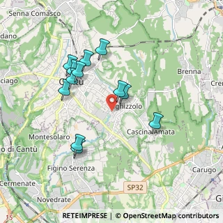 Mappa Via Pitagora, 22063 Cantù CO, Italia (1.71833)