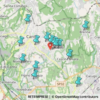 Mappa Via Pitagora, 22063 Cantù CO, Italia (1.89)