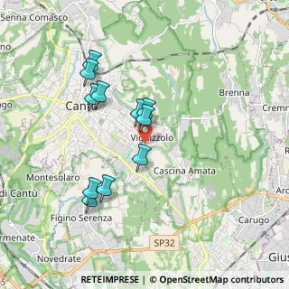 Mappa Via dei Santi, 22063 Cantù CO, Italia (1.66455)