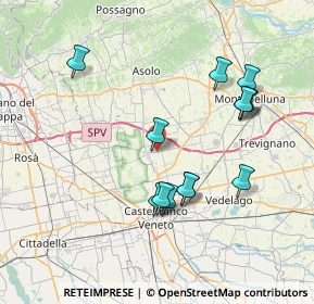Mappa Via Schiavonesca, 31039 Riese Pio X TV, Italia (7.37385)