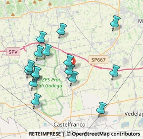 Mappa Via Schiavonesca, 31039 Riese Pio X TV, Italia (4.00813)