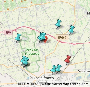 Mappa Via Schiavonesca, 31039 Riese Pio X TV, Italia (4.11)