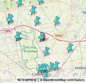 Mappa Via Schiavonesca, 31039 Riese Pio X TV, Italia (5.0915)