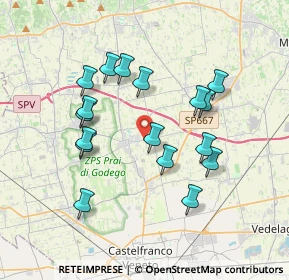 Mappa Via Schiavonesca, 31039 Riese Pio X TV, Italia (3.39941)