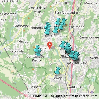 Mappa Via Della Concordia, 21040 Sumirago VA, Italia (1.726)