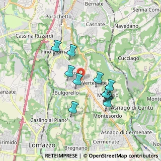 Mappa Strada Statale 35 dei Giovi, 22073 Fino Mornasco CO, Italia (1.47182)