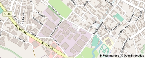 Mappa Cantù