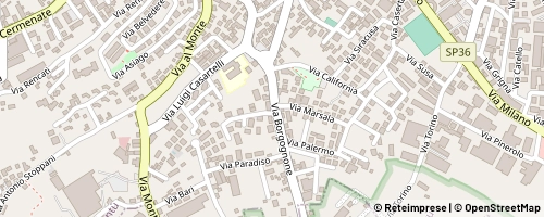Mappa Cantù