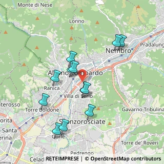 Mappa Via Alcide De Gasperi, 24020 Villa di Serio BG, Italia (1.76833)