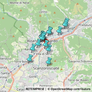 Mappa Via Alcide De Gasperi, 24020 Villa di Serio BG, Italia (1.15647)