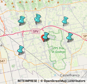 Mappa Via Roma, 31037 Loria TV, Italia (3.67182)