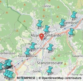 Mappa Via Abruzzi, 24022 Alzano Lombardo BG, Italia (3.3945)