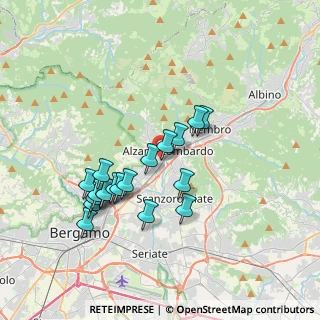 Mappa Via Abruzzi, 24022 Alzano Lombardo BG, Italia (3.31)