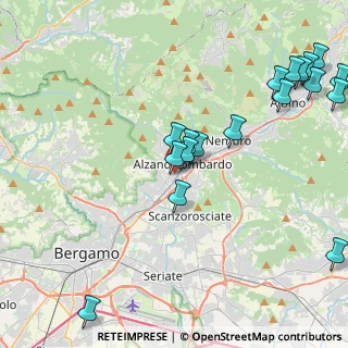 Mappa Via Abruzzi, 24022 Alzano Lombardo BG, Italia (5.12889)