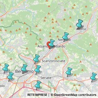Mappa Via Abruzzi, 24022 Alzano Lombardo BG, Italia (5.91417)