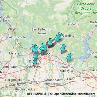 Mappa Via Abruzzi, 24022 Alzano Lombardo BG, Italia (8.166)
