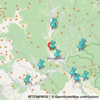 Mappa Via S. Secondo, 13011 Borgosesia VC, Italia (4.69091)