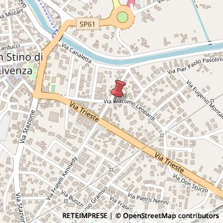 Mappa Via Giacomo Leopardi, 10, 30029 San Stino di Livenza, Venezia (Veneto)