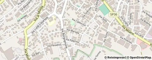 Mappa Cantù