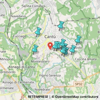 Mappa Via California, 22063 Cantù CO, Italia (1.30364)