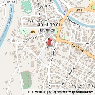 Mappa Via Fellini Federico, n. 13, 30029 San Stino di Livenza, Venezia (Veneto)
