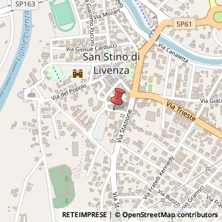 Mappa Via Federico Fellini, 6, 30129 San Stino di Livenza, Venezia (Veneto)