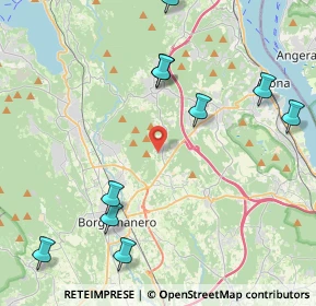 Mappa Strada Cascina Spinetta, 28013 Gattico NO, Italia (5.91615)