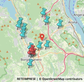 Mappa Strada Cascina Spinetta, 28013 Gattico NO, Italia (3.6825)