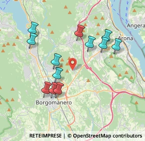 Mappa Strada Cascina Spinetta, 28013 Gattico NO, Italia (3.7225)