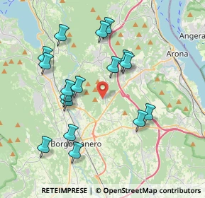 Mappa Strada Cascina Spinetta, 28013 Gattico NO, Italia (3.82529)