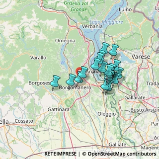 Mappa Strada Cascina Spinetta, 28021 Borgomanero NO (10.837)