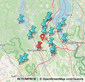 Mappa Strada Cascina Spinetta, 28013 Gattico NO, Italia (6.33706)