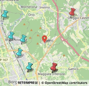 Mappa Strada Cascina Spinetta, 28013 Gattico NO, Italia (3.00545)