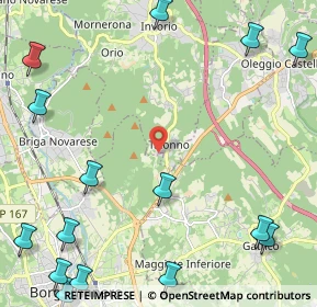 Mappa Strada Cascina Spinetta, 28013 Gattico NO, Italia (3.40467)