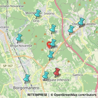 Mappa Strada Cascina Spinetta, 28021 Borgomanero NO (2.36583)