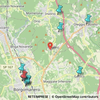 Mappa Strada Cascina Spinetta, 28021 Borgomanero NO (3.33455)