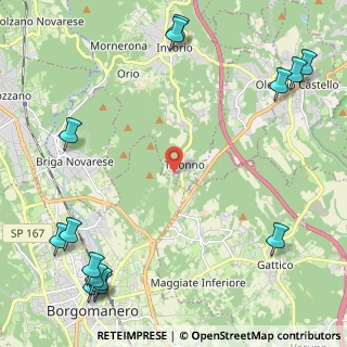 Mappa Strada Cascina Spinetta, 28021 Borgomanero NO (3.395)