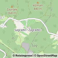 Mapa Sgonico